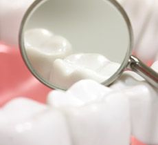 Closeup of healthy teeth