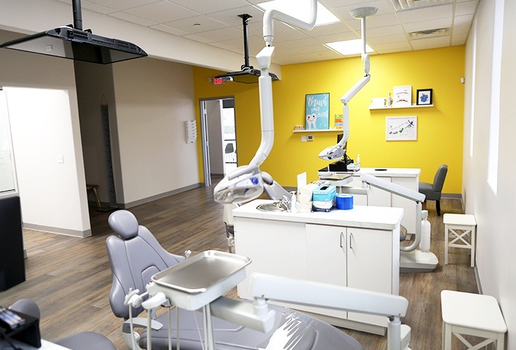 Shiny Smile Pediatric Dentistry exam room