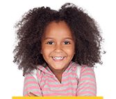 Happy young girl with healthy smile